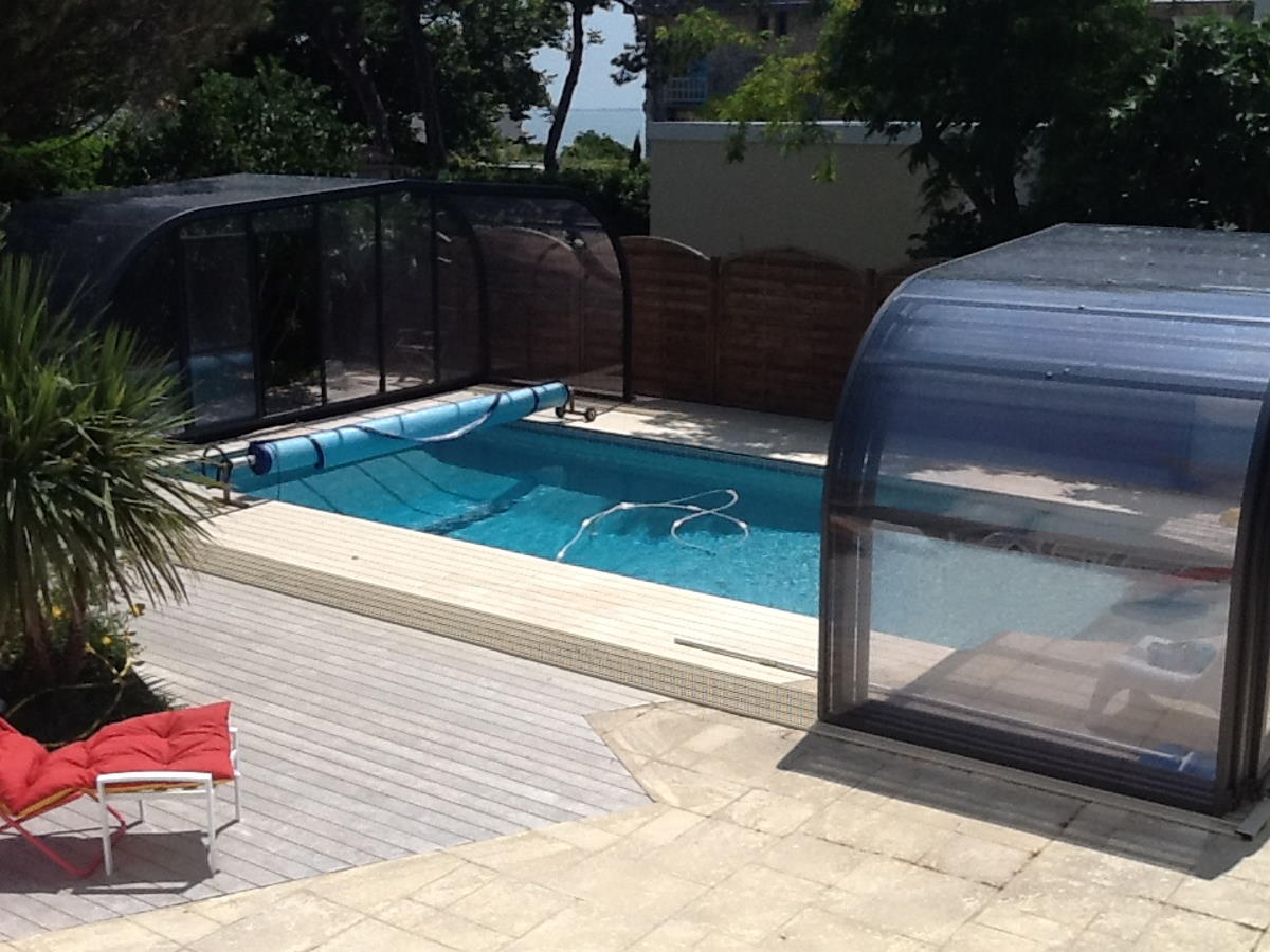 Plage de piscine en Accoya®