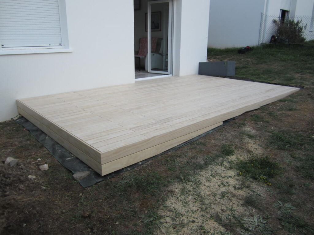 Pose terrasse bois à Royan (17)