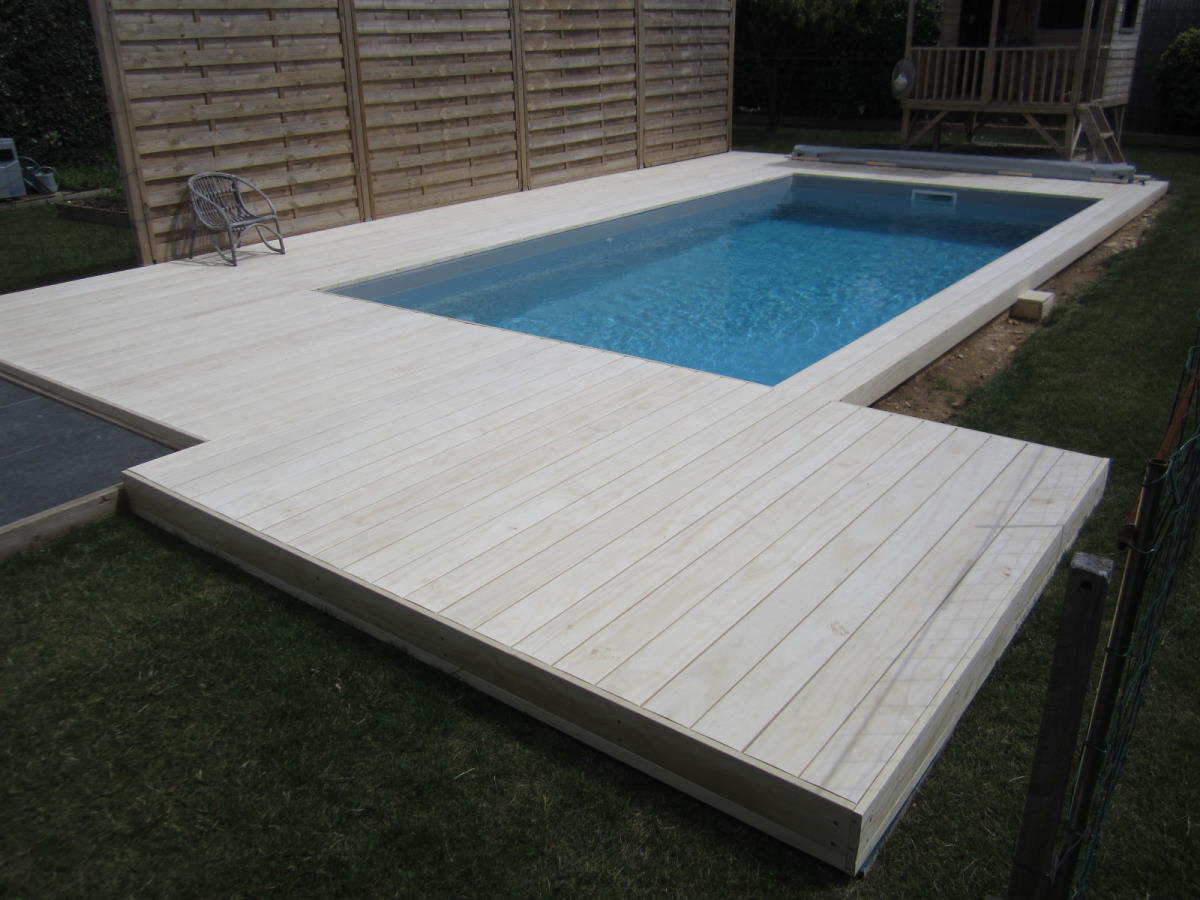 Montage de la terrasse par le client