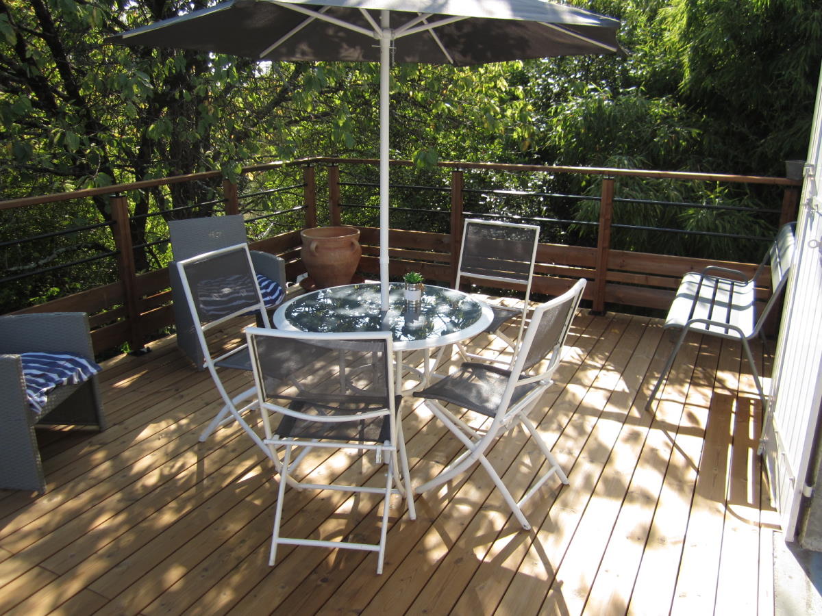 Terrasse en Thermopin