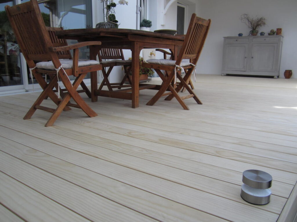 Terrasse bois sans vis