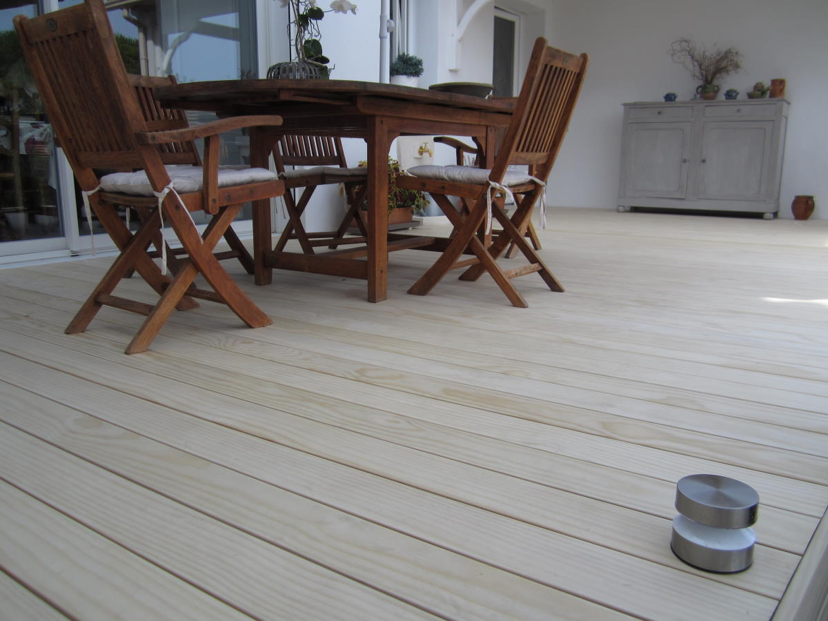 Terrasse bois sans vis